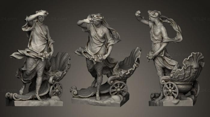 Statues antique and historical (L Aurore, STKA_0890) 3D models for cnc